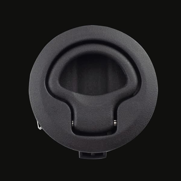 2\" Round Locking Flush Pull Handle Replacement Plastic for RV Marine Boat Southco (White)