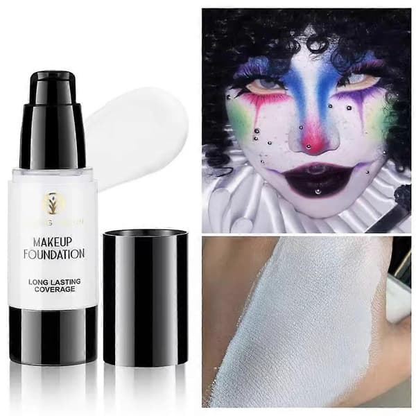 Hållbar Flytande Foundation Matt Finish Oljekontrollerande Smink 4 30ml