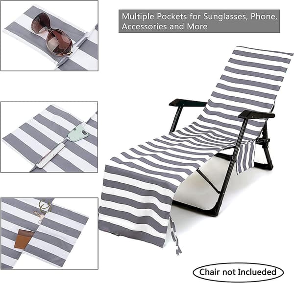 75*217cm Solstol Strandhanddukar, Poolstol Solstol Solstol Solstol, Strandhandduk Poolstol Poolstol Solfilt