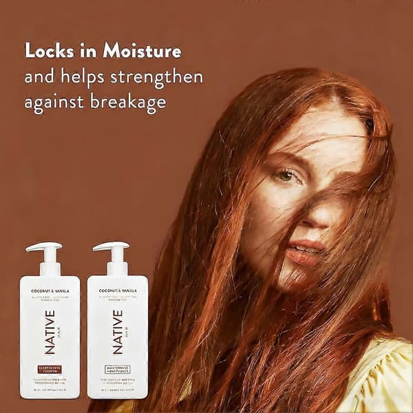Kokos & Vanilje Hårblødgørende Shampoo/Balsam-487ML Shampoo