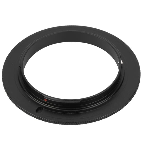 Metal Lens Equipment Macro Reverse Adapter Ring for Nikon AF Mount SLR Camera (55mm)