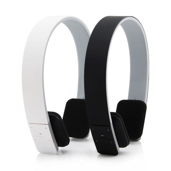 Langattomat ladattavat over-ear Bluetooth-kuulokkeet White