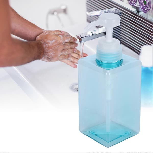 4 st påfyllningsbara skumtvålpumpar, 450 ml pumpflaskor