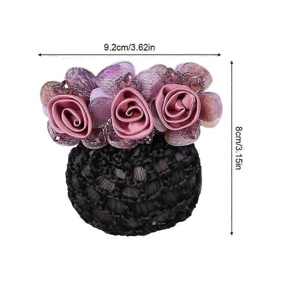 Blomsterhårnet med elegant design Subtil blomsteraccent Velegnet til formelle begivenheder Pink One size
