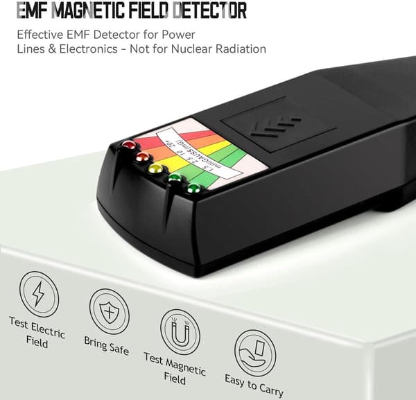 Electromotive Force Meter - Electromotive Force Meter Radiation Detector - Black