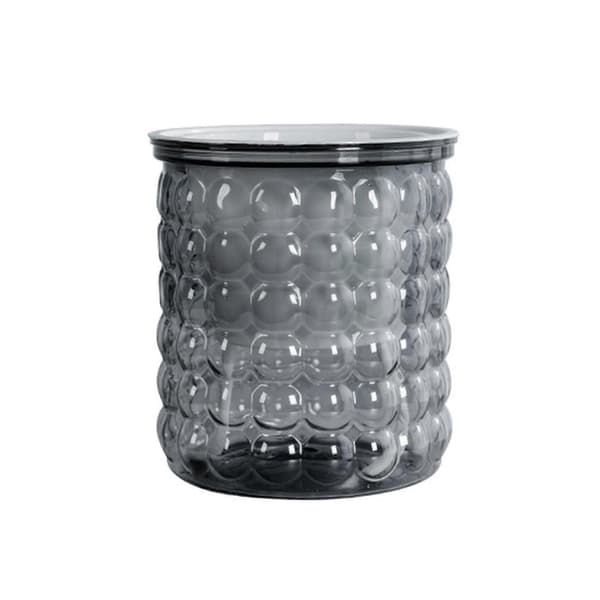 Tekstureret Bobledesign - Moderne Nordisk Look - til Stilfulde Indendørsplanter Grey