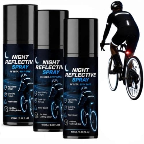 Night Reflective Spray, Clear Reflective Spray Paint 100ML 100ML 3pack
