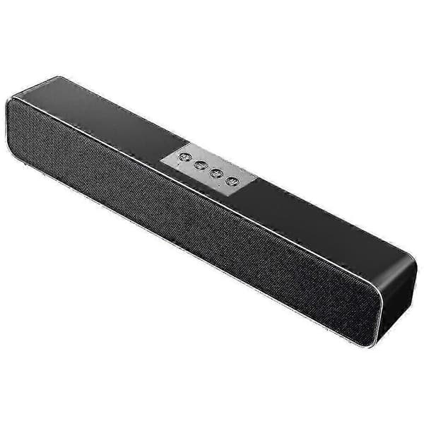 Stereo Mini Højttalere til PC-skærmprojektor, Kraftfuld, Sort