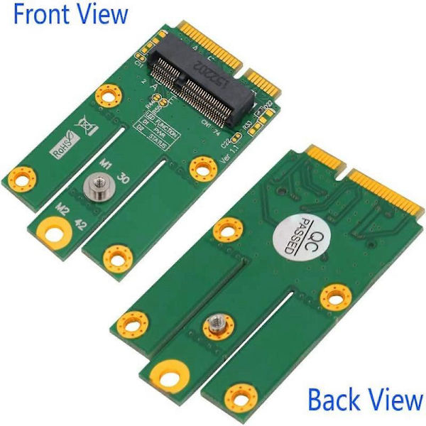 M.2 (NGFF Key E) til MPCIe (PCIe+USB) Adapter pcie WiFi m.2 pcie Adapter