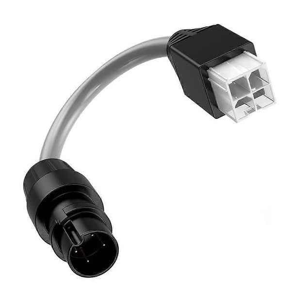 4-bens diagnostisk kabeladapter til Curtis 1311/1313 Speed Code håndholdt programmer, 101909901 & 102251501 Noir