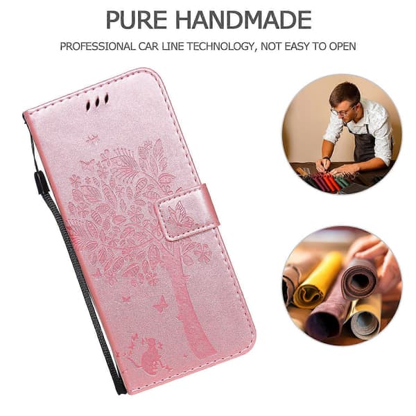 Huawei telefonfodral för Huawei P60 telefonfodral stativ Röd
