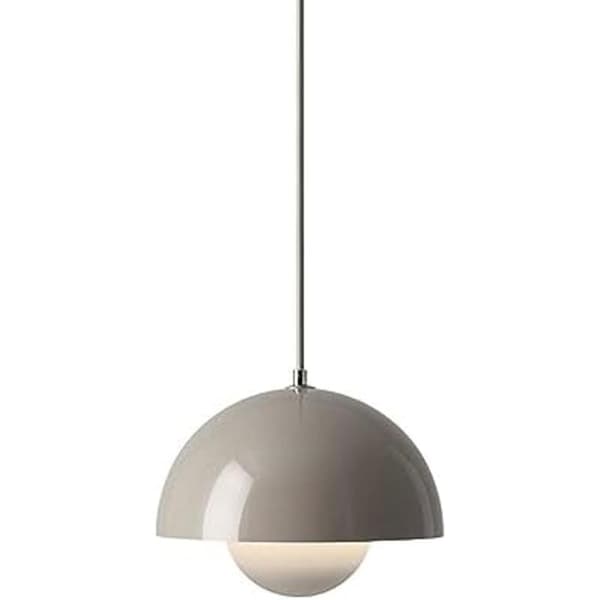 Modern LED Ceiling/Pendant Lamp 23cm – Semicircular Bud Design with Adjustable Light 3000K–6000K