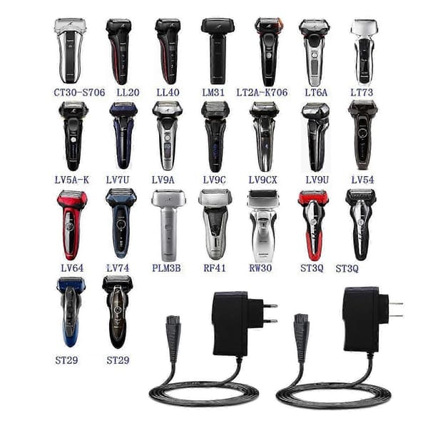 Erstatningslader for Panasonic barbermaskiner EES-RF31 ES-RF41 ES-SF21 ES-LT2A US