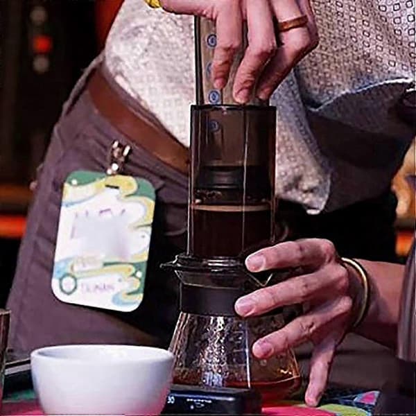 Gummipackningar för Aeropress kaffebryggare designade för kolvbyte
