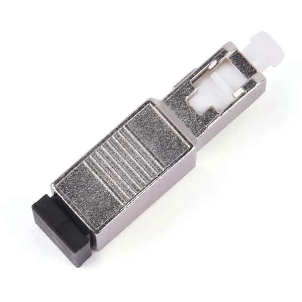 2 STK SC UPC Fiberoptisk Dæmper Single-Mode Fiberoptisk Han til Hun Stik 15DB Adapter Silver