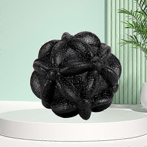 2 stk. massageboldrulle yogafodsbold 5cm black