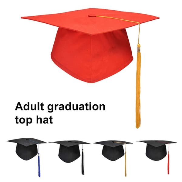 Justerbar studenterhue - Robust og åndbar - til universitet eller college C