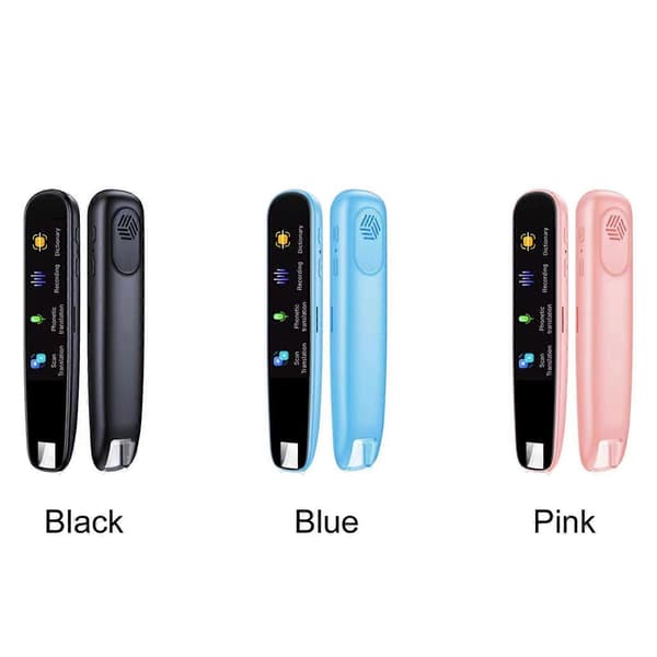 Scan Reader Penna, Smart Scan Översättningspenna Textläsning Penna 116 Röstspråk Översättningsenhet, 50% Rabatt Pink