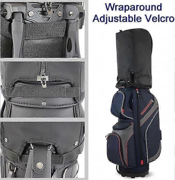 Vandtæt Golfbag Regnslag med Trykknap til 8,5-9 Tommer Tasker