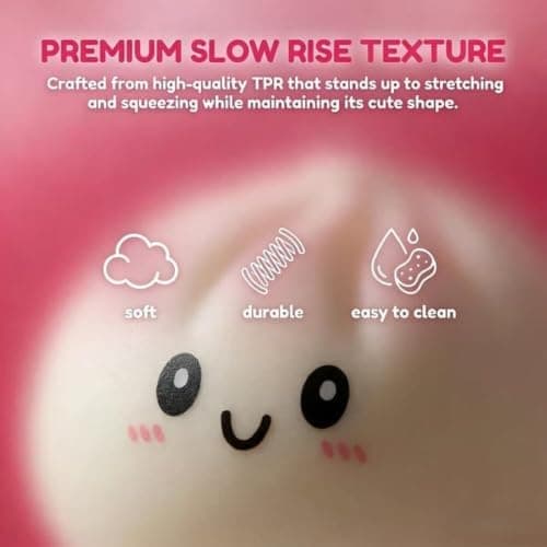 Guldglitrende Dumpling Squishy Legetøj med Dampkoger, Blød Langsom Gendannelse Klemme Stressbold til Angstlindring & Sensorisk Fidget, Glitter Gu 1pc-gold Glitter