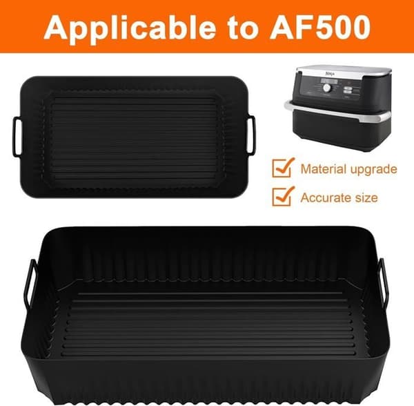 Lisävarusteet Ninja Air Fryer 10.4L Double Stack AF500eu Foodi Flex Flex Drawer 10.4L -laitteelle