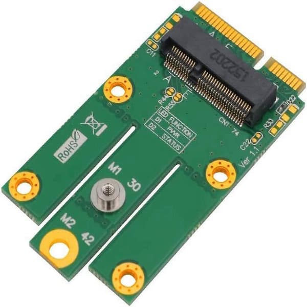 M.2 (NGFF Key E) till MPCIe (PCIe+USB) Adapter pcie WiFi m.2 pcie Adapter