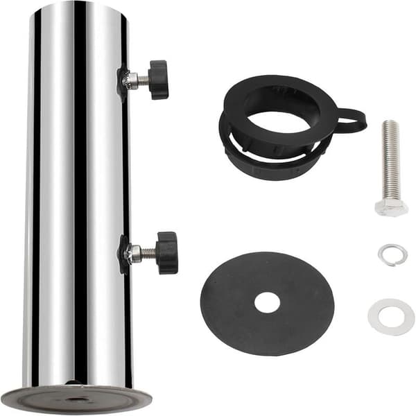 300*57mm, Universalfeste i rustfritt stål for granittparasoll