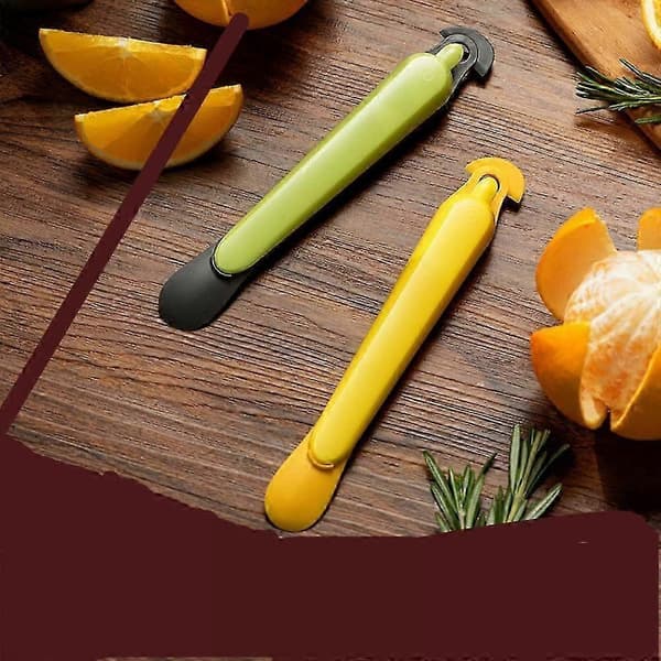 Sitrusfruktskreller, grapefruktskjærer, åpner, fjerner, kjøkkenutstyr yellow