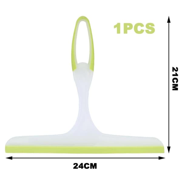 pc Silicone Window Squeegee, Shower Squeegee, Bathroom Squeegee, Multifunctional Window Squeegee, for Mirror, Bathroom, Window, Floor, 24 * 21 cm
