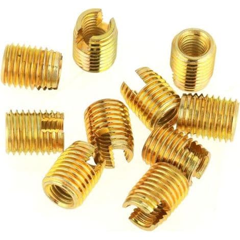 Self-tapping thread inserts. 50 self-tapping combination thread inserts to increase thread strength for the metalworking industry