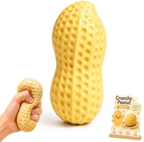 Cremet Smør Squishy ASMR Perlefyldt Realistisk Mad Stressbold Smør Butter-green