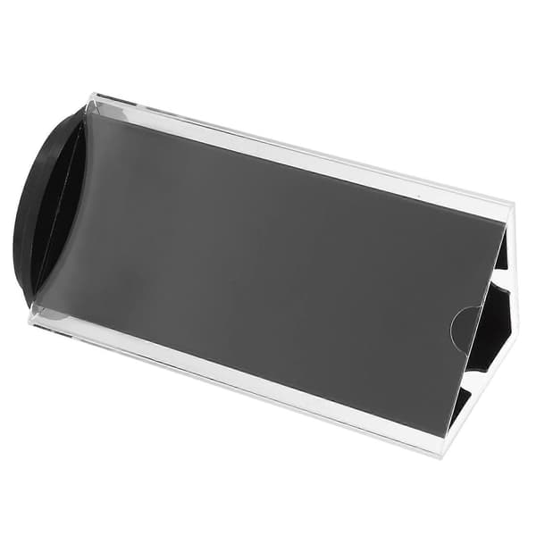 Akryl skilteholder Roterbar Restauranter Menu Display Stand Bordplade Papirholder