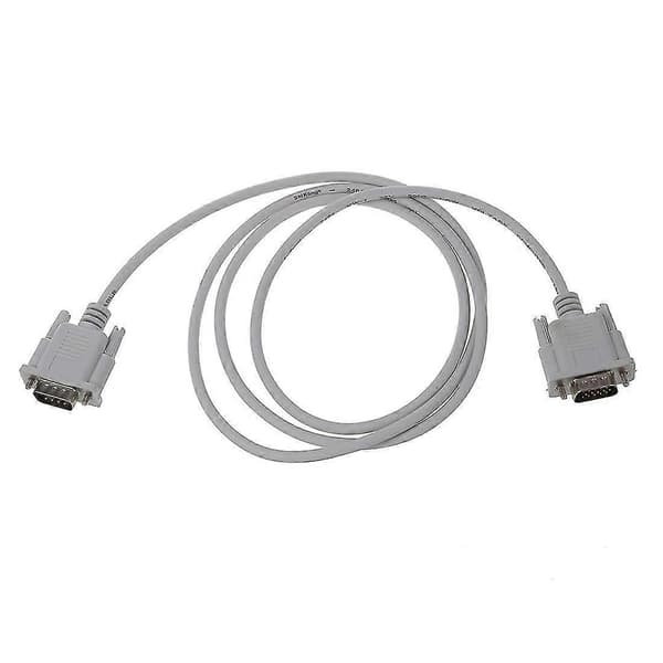 VGA DB15 han til RS232 DB9 ben han adapterkabel / videografisk forlængerkabel (hvid, 1,5M) Vit
