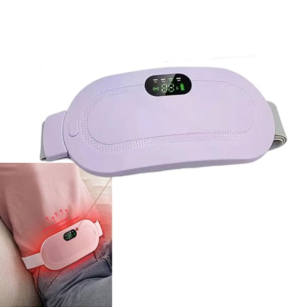 Varmepute for menstruasjonssmerter, 3-hastighetsjustering, bærbar, trådløs A4 A4