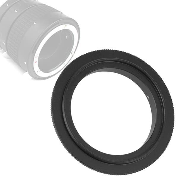 Metal Lens Equipment Macro Reverse Adapter Ring for Nikon AF Mount SLR Camera (55mm)