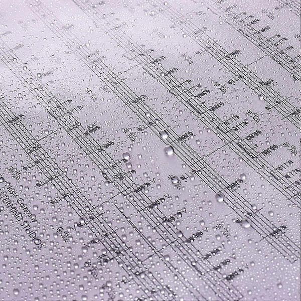 A4 notemappe oppbevaring Elegant keyboard musikkbordmappe (30 sider)