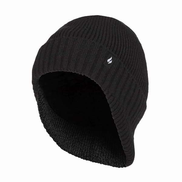- Miesten lämpöpipa kauluksella Black One Size