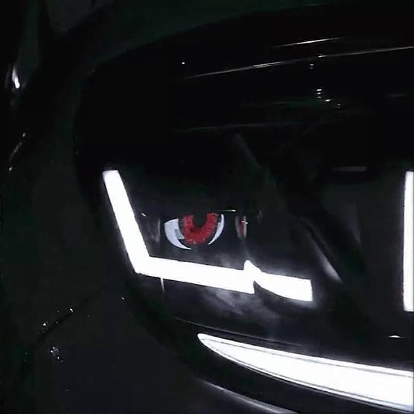 Led Dynamics Devil Eye -auton 12v-ajovalot LED-autojen ajovalopolttimot yleiskäyttöön autoihin ja moottoripyöriin 4 style function 1pcs
