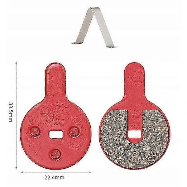 Bremseklodser for og bag til Kugoo Kukirin G2 Pro / Max