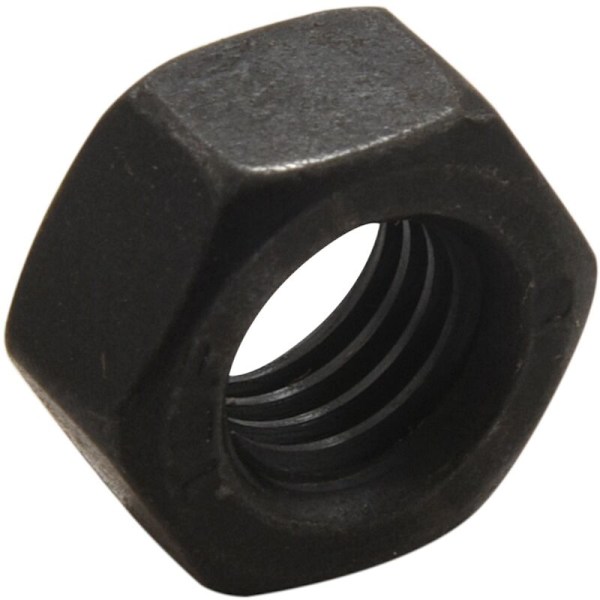 140 pcs M2-M10 Black Steel Hex Nuts with Nylon Insert Self-Locking Lock Nuts
