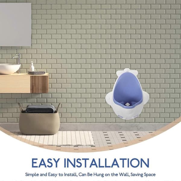 Urinal Bærbare Veggmonterte Urinaler for Menn Potte Småbarn Reise Barn Trening Barn