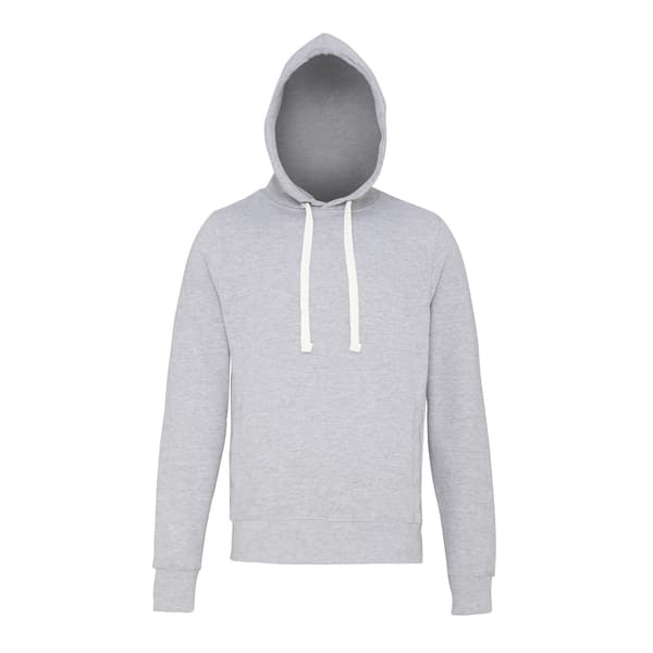 AWDis Just Hoods Herre Chunky Pullover Hættetrøje 2XL Heather Grey Heather Grey Heather Grey 2XL