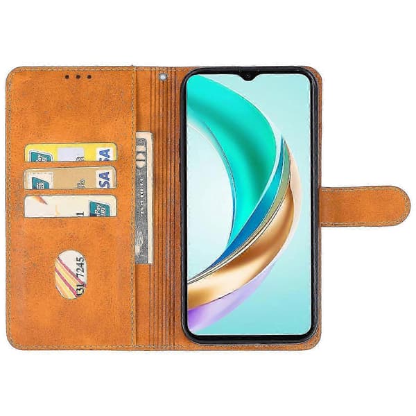 Läderfodral för Honor X6b Brown
