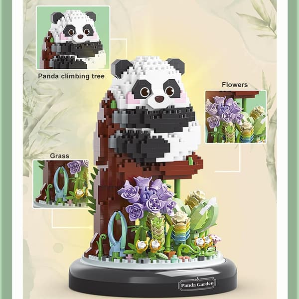 Panda Buket Kreativt Sæt