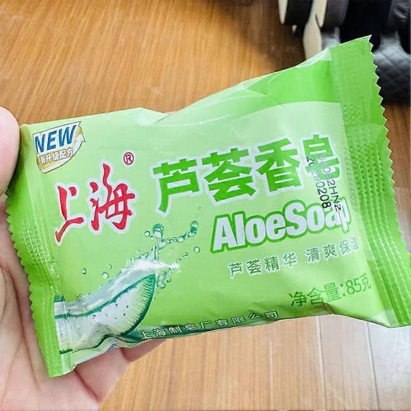 Shanghai Aloe Saippua - 85g, Kosteuttava, Hellävarainen Puhdistus