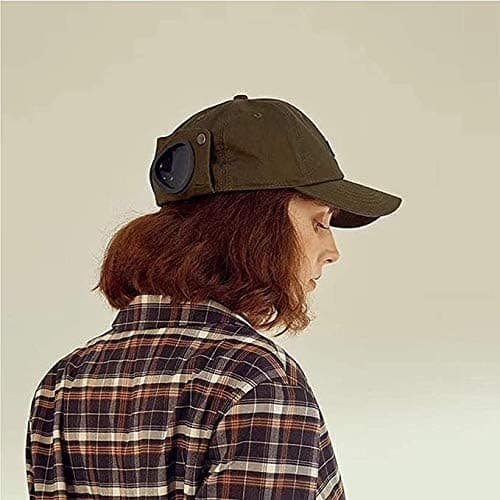 Baseballcap Pappa Hatt Utendørscap med Anti-UV Øreklaffer Trooper Trapper Pilotbrillecap for Kvinner og Menn