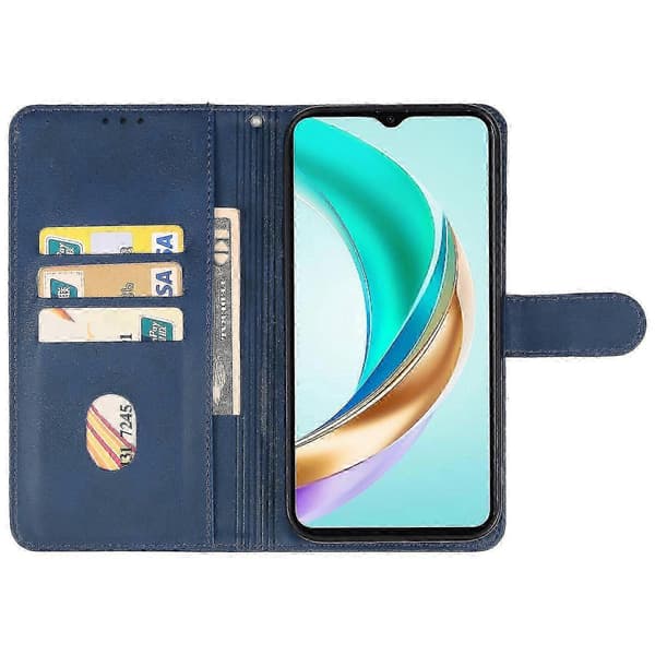 Läderfodral för Honor X6b Blue