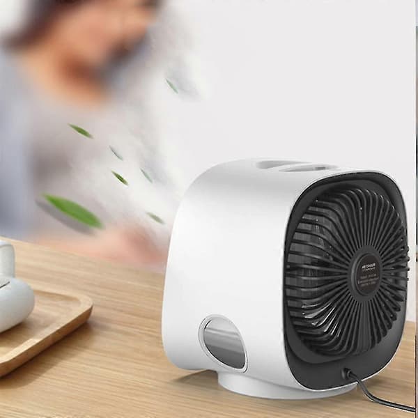 Mini Multifunktionel Befugtning Aromaterapi Ventilator Bærbar Kontor Hjem Desktop Klimaanlæg Ventilator 25-26