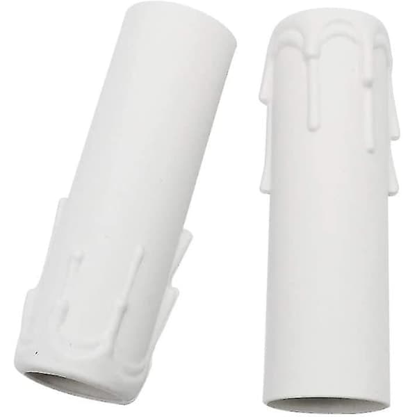 Pakke med 9 lysmanchetter E14 lysmanchetter plast lysmanchet H