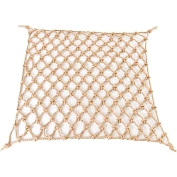 Heavy-duty rope net, climbing net, playground, treehouse, hemp